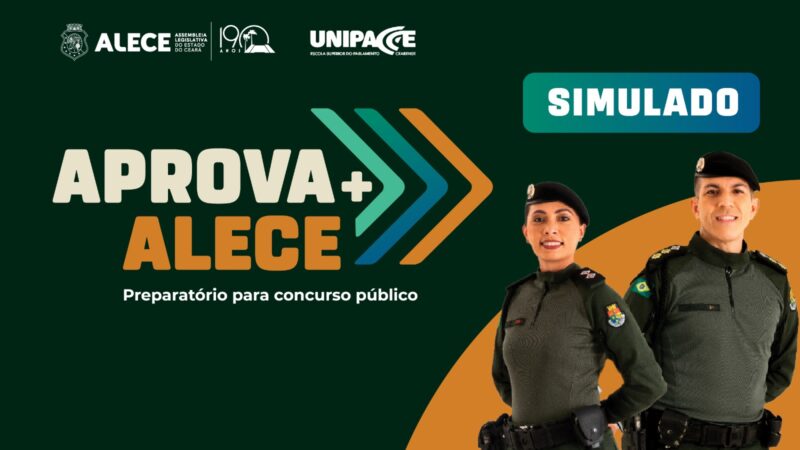 Primeiro Simulado do Aprova+ reúne mais de 150 alunos em preparação para o concurso da PMCE