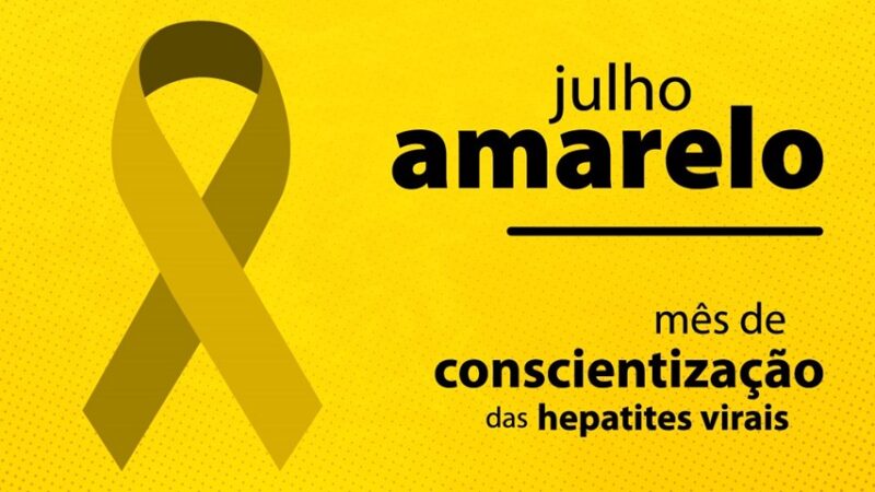 Projeto reforça ações do Julho Amarelo de prevenção das hepatites virais