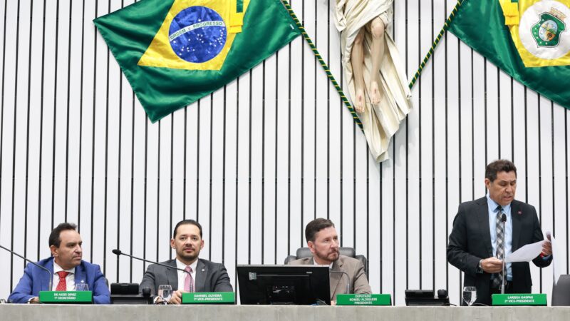 Alece dá início à tramitação de 11 novas proposições parlamentares nesta quarta
