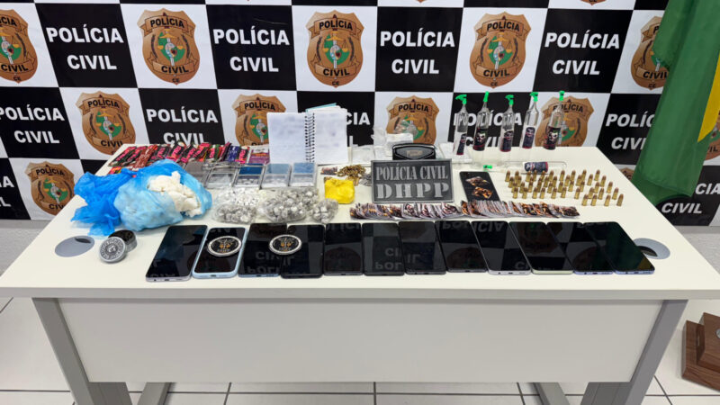 Mulher suspeita de integrar grupo criminoso é presa pela PCCE no Jangurussu