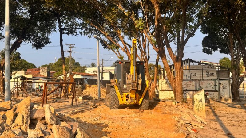 Secretarias Regionais iniciam intervenções em 12 praças e espaços públicos de Fortaleza