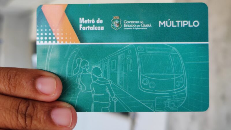 Mais de 1.300 Cartões Múltiplo aguardam retirada nas estações Benfica e Parangaba