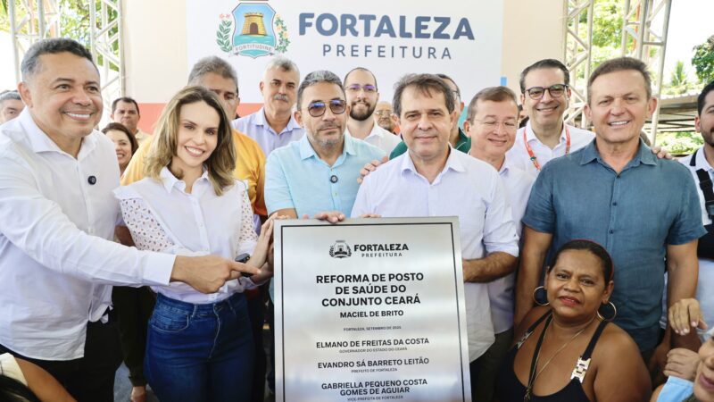 Prefeitura reabre posto de saúde no Conjunto Ceará com capacidade para atender 18 mil pessoas