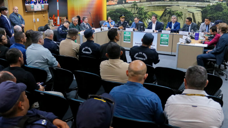 Ampliação de efetivo e garantia de direitos a guardas municipais são defendidos em audiência na Alece