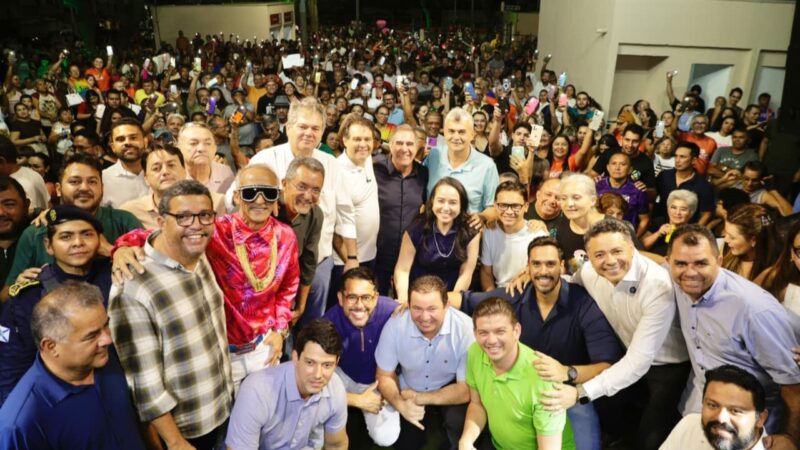 Prefeito Evandro entrega reforma da Praça Paula Ney, no Jóquei Clube, com nova academia FortalFit