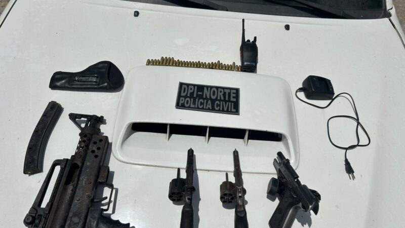 PCCE prende dois homens e apreende armas e drogas durante operação em Itapipoca