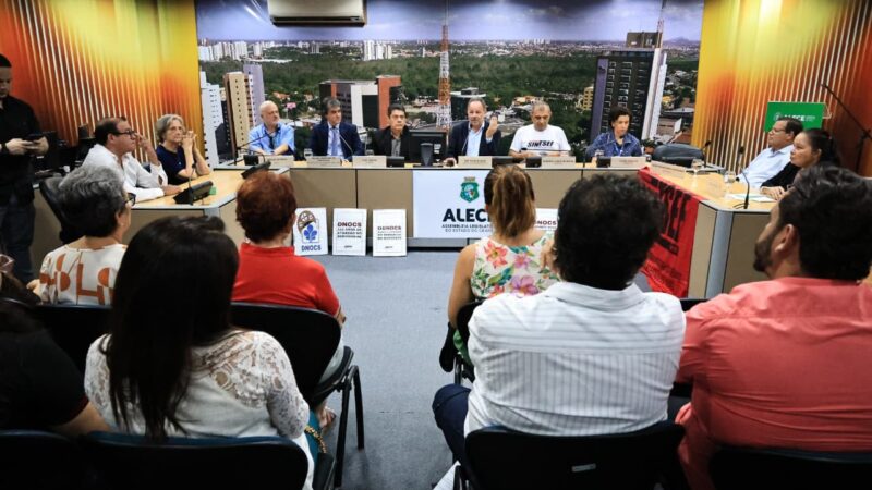 Reestruturação e investimentos no Dnocs são cobrados em audiência na Alece
