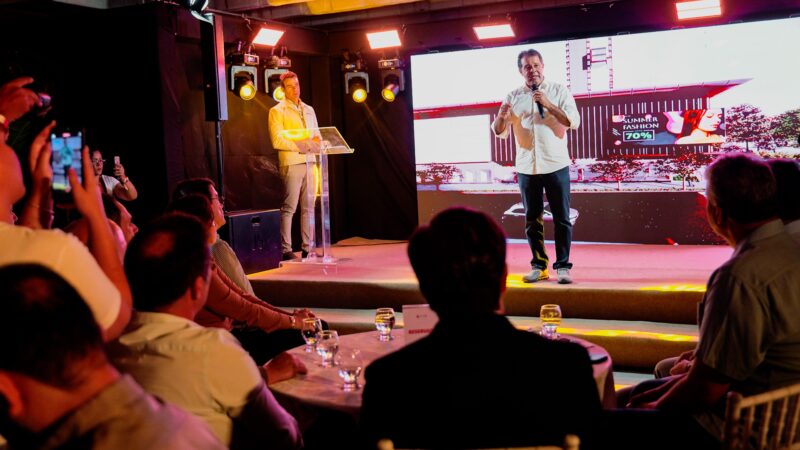 Prefeito Evandro participa da inauguração do Estação Fashion, empreendimento que deve gerar mais de 12 mil empregos na Capital