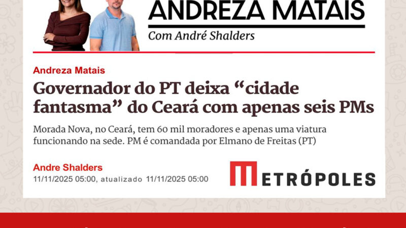 Restabelecendo a verdade: Forças de Segurança em Morada Nova contam com 150 policiais