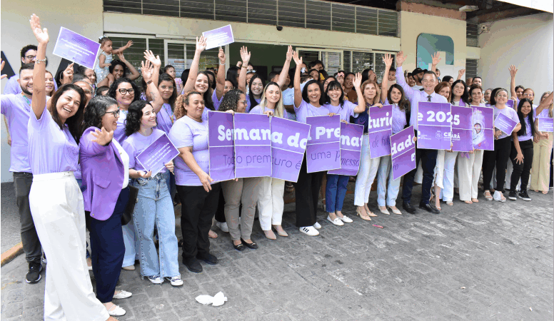 Hospital Geral Dr. César Cals celebra superação e vida na abertura da Semana da Prematuridade