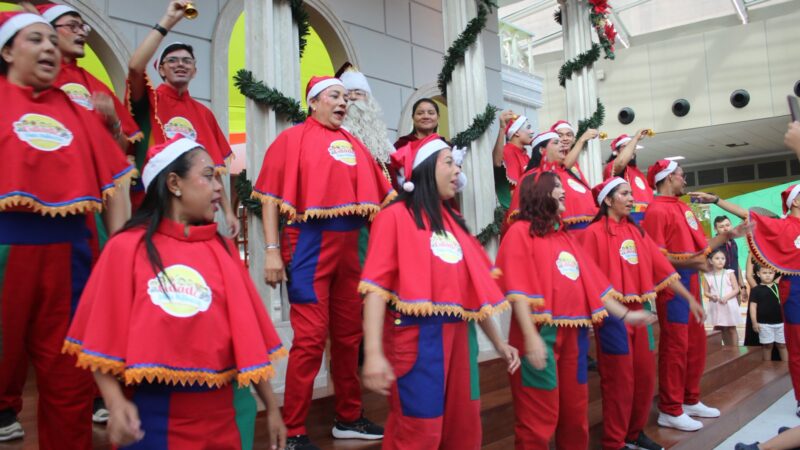 A alegria do Natal invade a Cidade Mais Infância