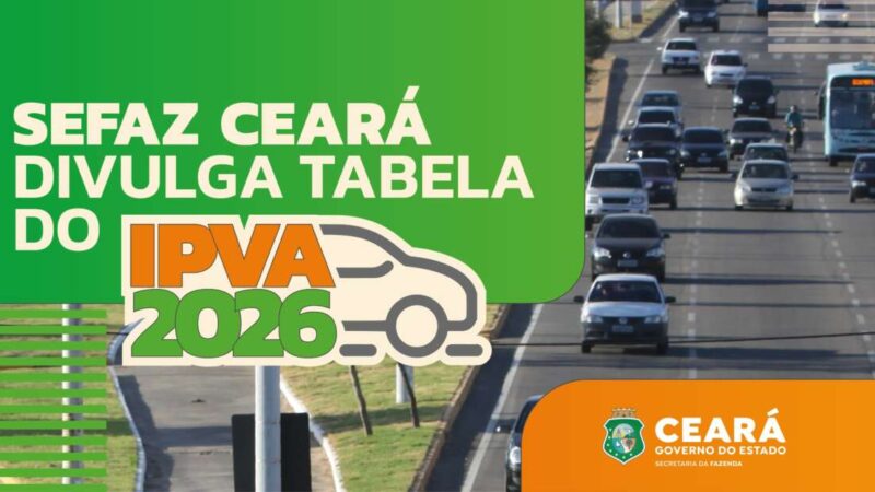 Calendário de pagamento do IPVA 2026 é divulgado; condutores poderão ter até 10% de desconto
