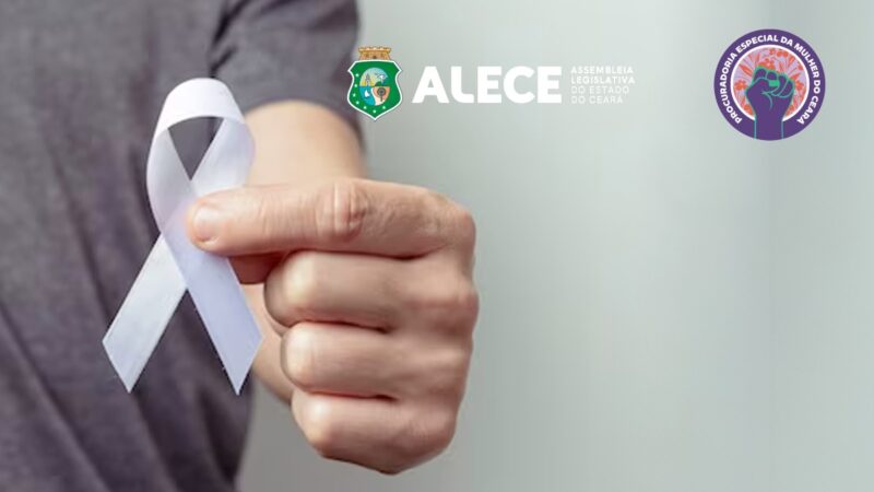 Alece destaca campanha Laço Branco e reforça compromisso pelo fim da violência contra as mulheres