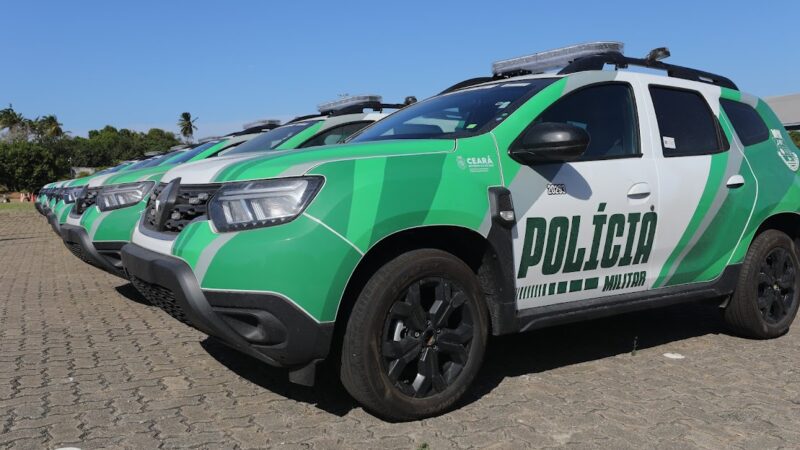 Primeiras viaturas semiblindadas para a Polícia Militar começam a chegar ao Ceará