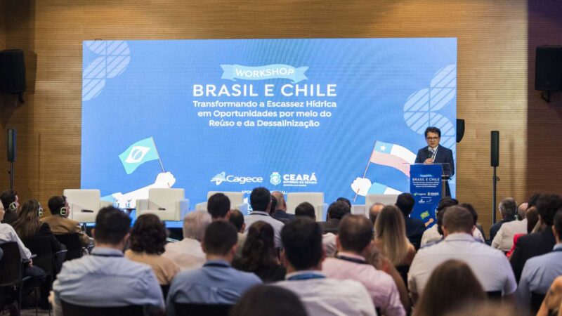 Cagece promove workshop internacional de intercâmbio de experiências em segurança hídrica por meio do reúso e da dessalinização