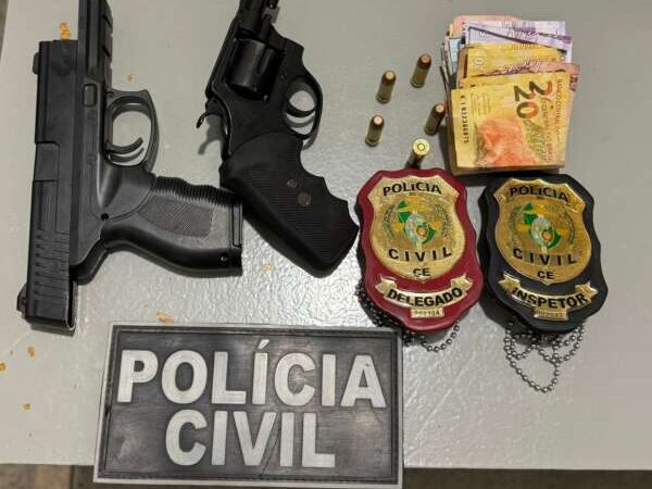 Polícia Civil prende homem por venda de veículos clonados e posse ilegal de arma em Barreira