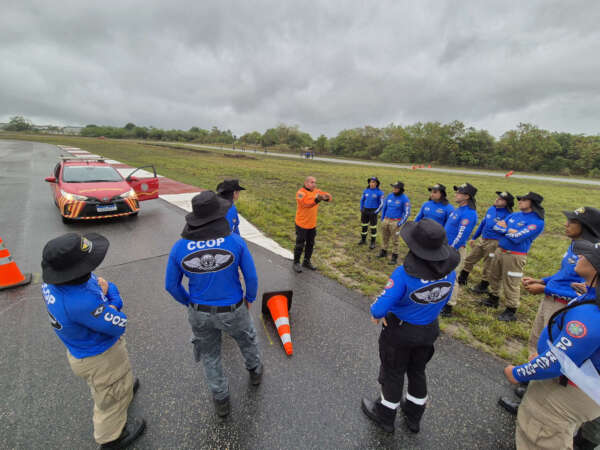 Curso de Condução Operacional capacita agentes de segurança para atuação em situações de emergência