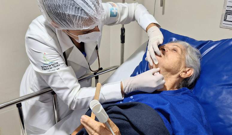 Terapia fonoaudiológica contribui para recuperação de pacientes com AVC no Hospital Regional do Cariri