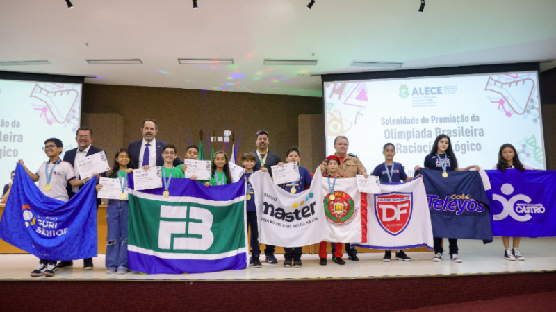 Inesp premia medalhistas da 11ª Olimpíada Brasileira de Raciocínio Lógico