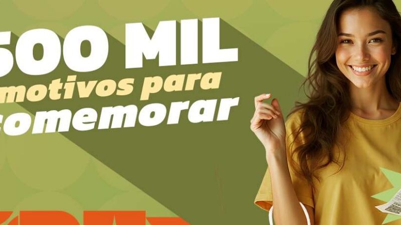 Programa Sua Nota Tem Valor alcança marca histórica de 500 mil participantes