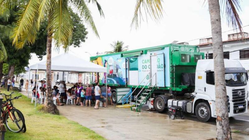 Caminhão do Cidadão percorre cinco municípios nesta semana
