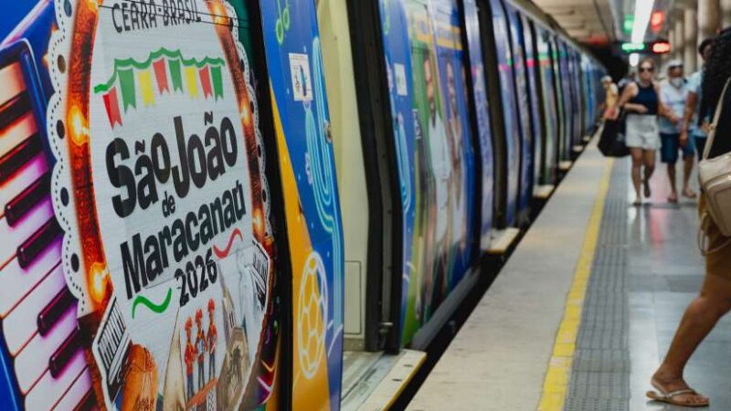 Linha Sul da Metrofor terá funcionamento nas madrugadas durante o São João de Maracanaú