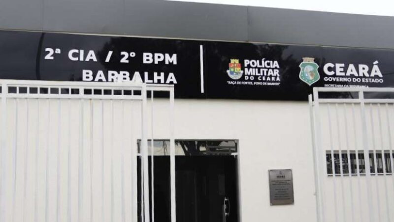 Governo do Ceará entrega à população de Barbalha a 2ª Companhia do 2º Batalhão da Polícia Militar reformada