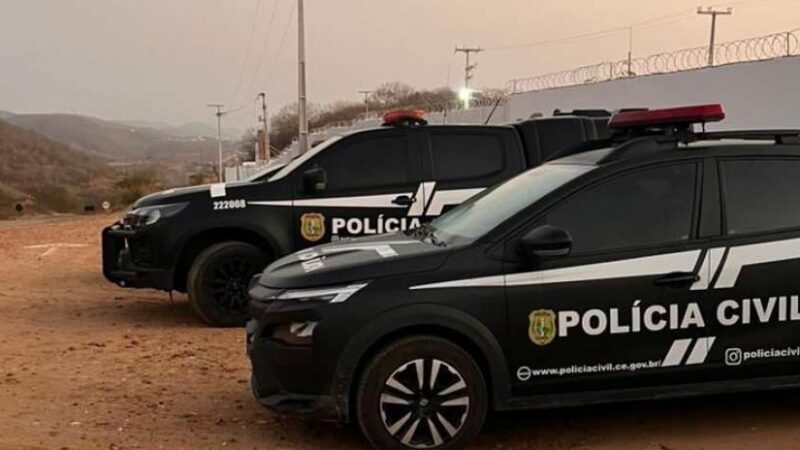 Em Mauriti, Polícia Civil prende suspeito de homicídio ocorrido em Abaiara