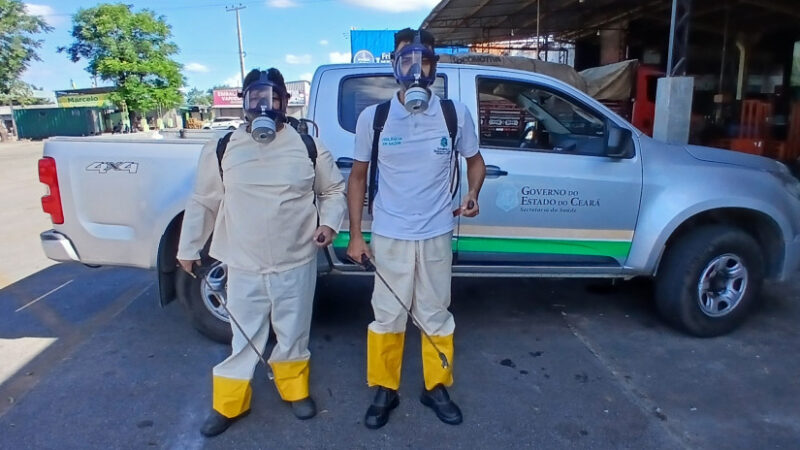 Ceasa-CE realiza nova etapa de dedetização no entreposto de Maracanaú
