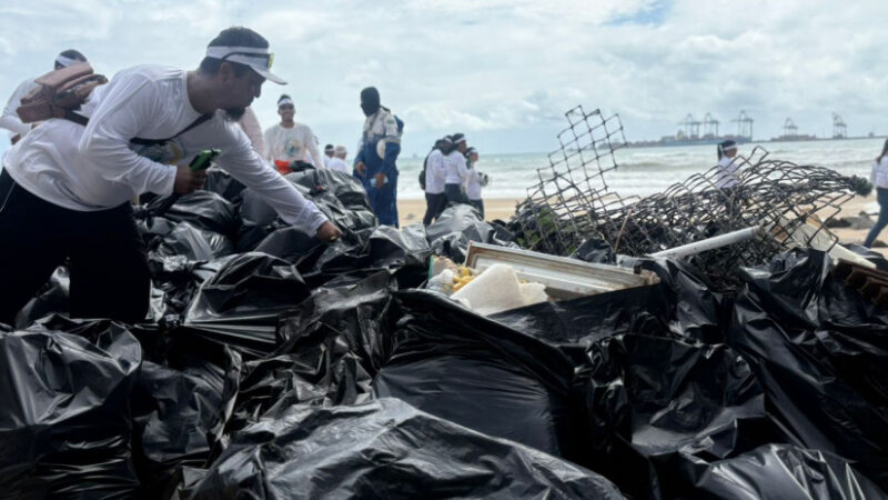 Mutirão de limpeza mobiliza colaboradores e comunidades do Pecém durante a Semana do Meio Ambiente