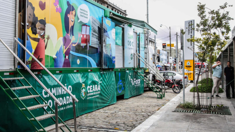 Oito municípios, além da Capital, recebem o Caminhão do Cidadão nesta semana