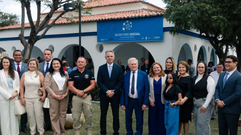 Sobral recebe a primeira unidade de escritório que atua em políticas diversas de ressocialização