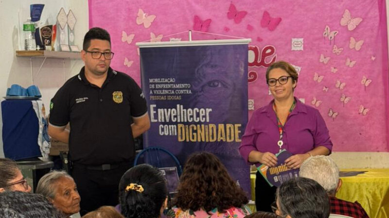 Junho Violeta: Sedih promove evento de orientação para pessoas idosas em Fortaleza