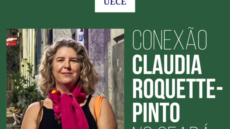 Uece promove encontro com Claudia Roquette-Pinto e lançamento de “A Extração dos Dias”